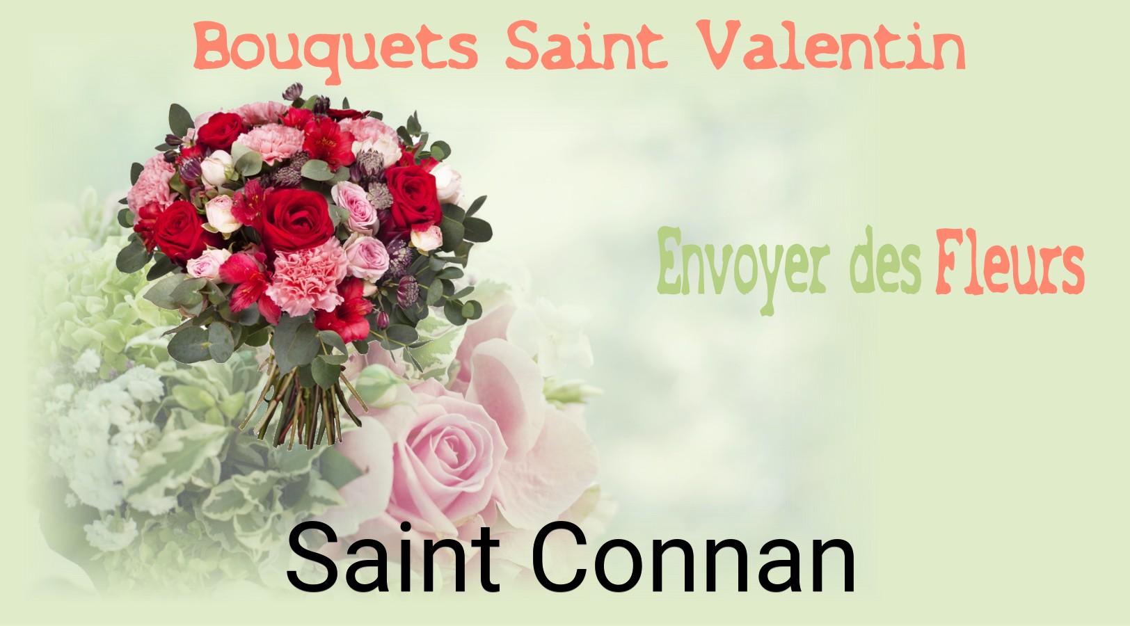 Roses de Saint-Valentin livrées à Saint-Connan
